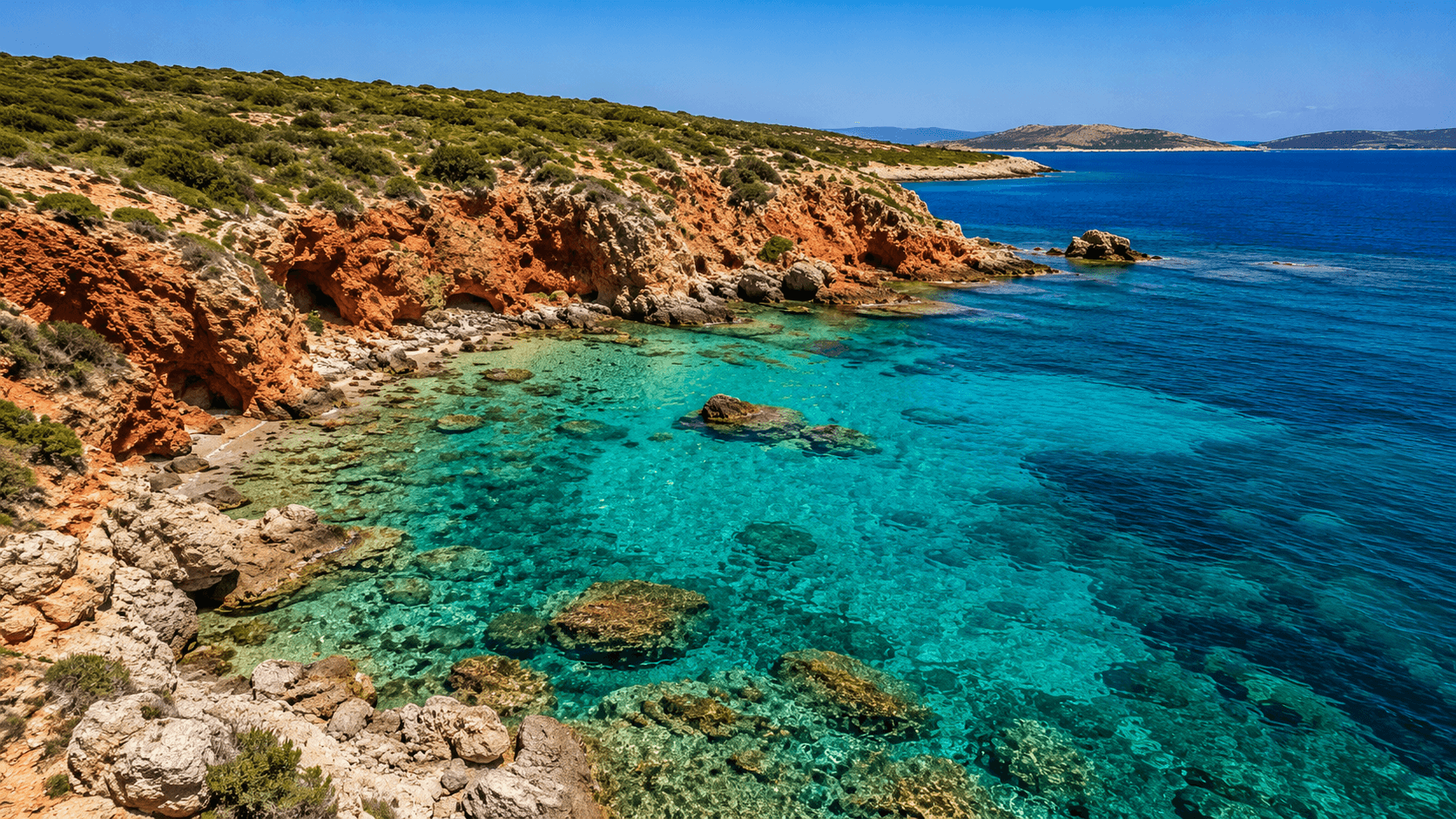 Παραλία Κόκκινα Σαπιέντζα